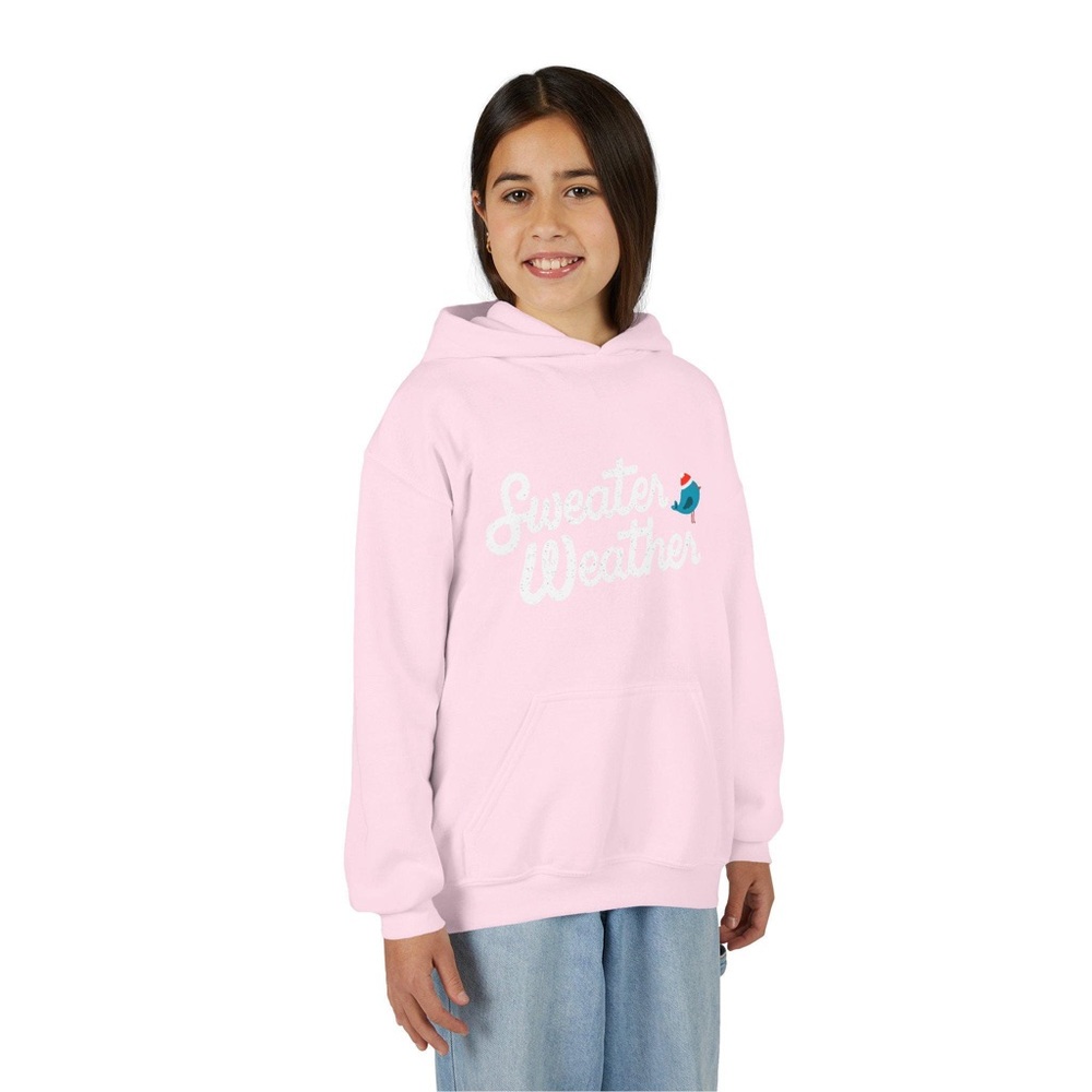 Pink Kids Hoodie - Sweater Weather
